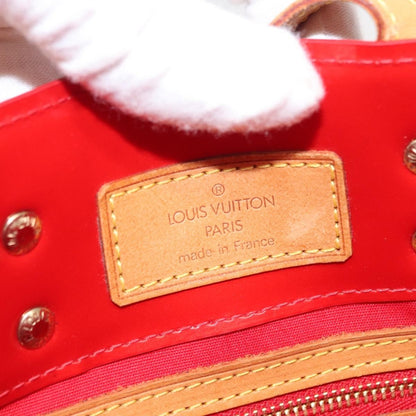 Louis Vuitton Reade Handbag Monogram Vernis, RED, PATENT_LEATHER, Handbag