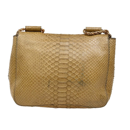 Chloe Elsie Shoulder Bag Perforated Leather, BEIGE, LEATHER, Shoulder bag