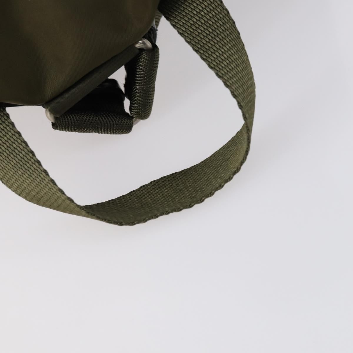 Prada Double Front Pocket Backpack Tessuto, KHAKI, NYLON, Backpack