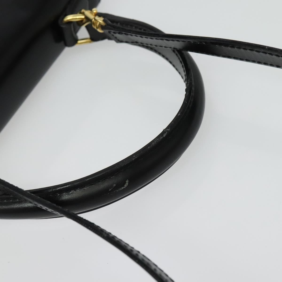 Celine Handbag Leather, BLACK, LEATHER, Handbag