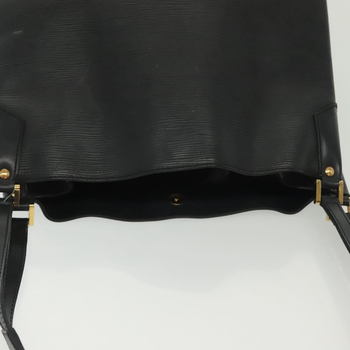 Louis Vuitton Mandara Handbag Epi Leather, Black, Leather, Shoulder Bag