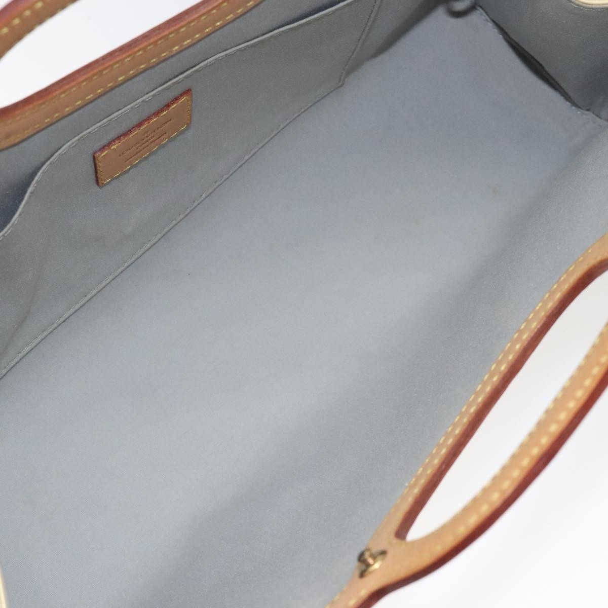 Louis Vuitton Roxbury Drive Handbag Monogram Vernis, BEIGE, PATENT_LEATHER, Handbag