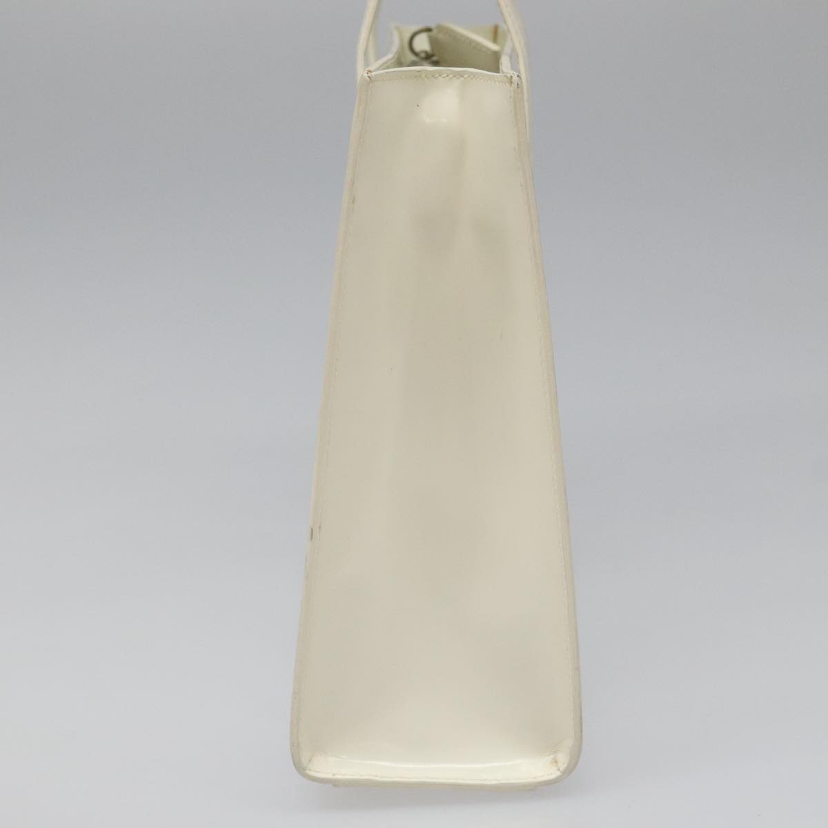 Prada Vintage Handbag Patent leather, WHITE, PATENT_LEATHER, Handbag