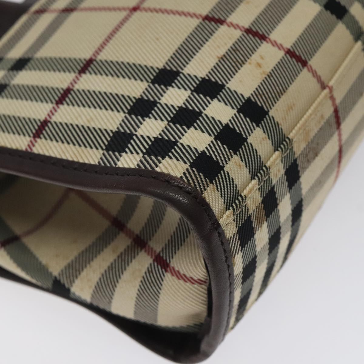 Burberry Nova Check Handbag Nova Check Canvas and leather, BEIGE, NYLON, Handbag