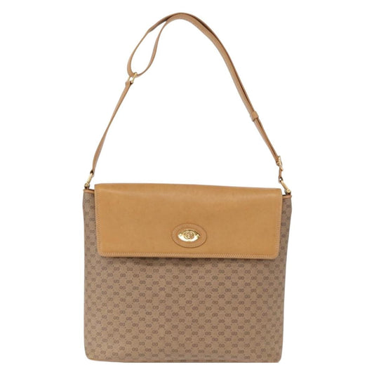 Gucci Micro GG supreme shoulder bag GG canvas, BEIGE, CANVAS, Shoulder bag