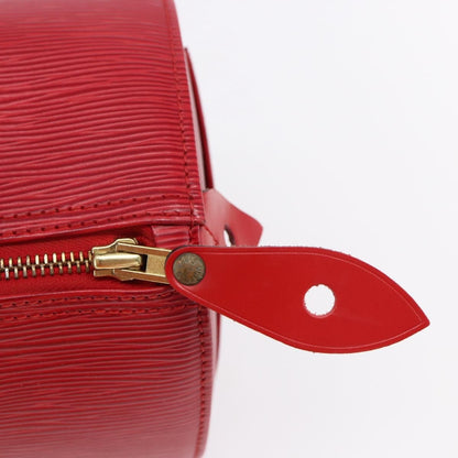 Louis Vuitton Speedy Handbag Epi Leather, RED, LEATHER, Handbag