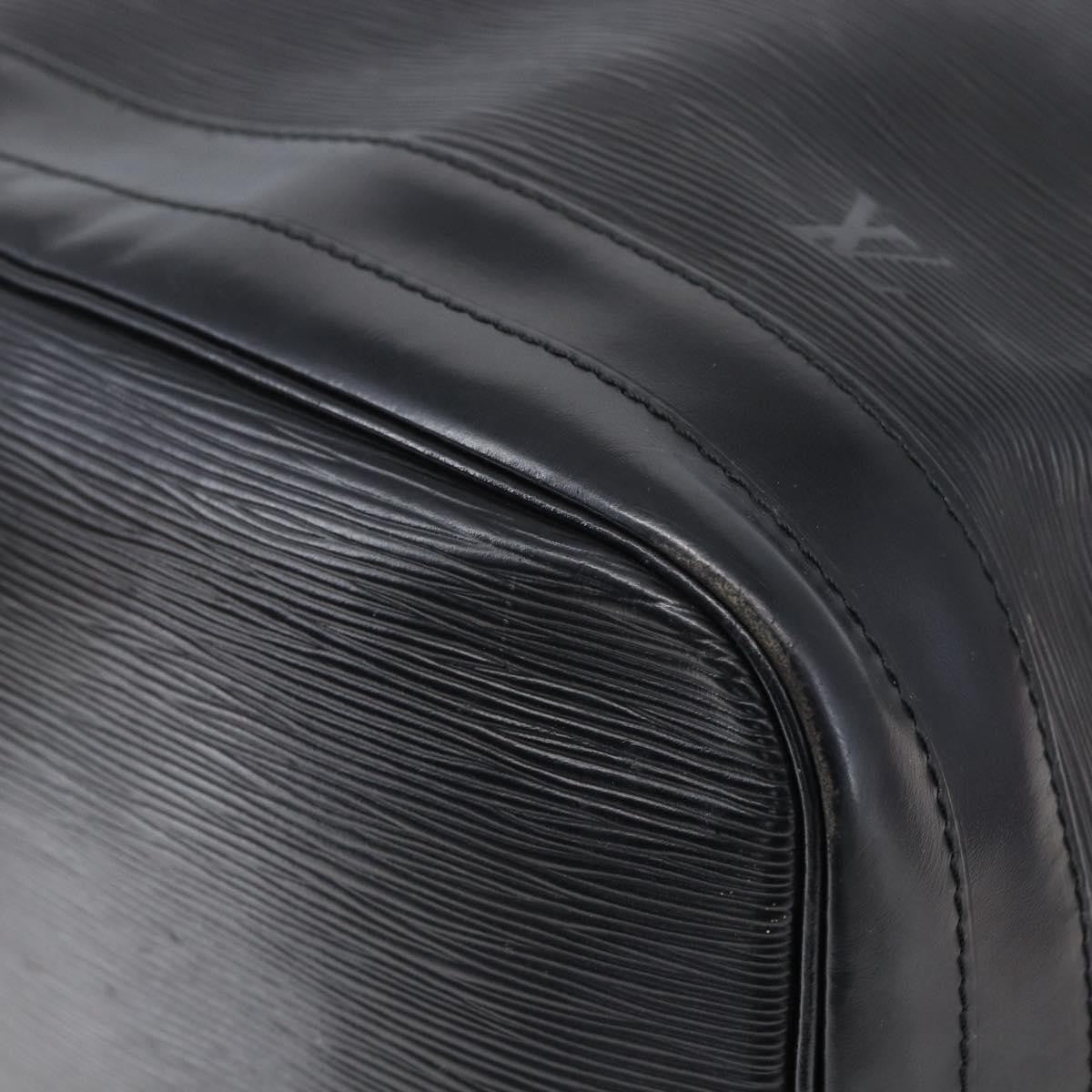 Louis Vuitton Noe Handbag Epi leather, BLACK, LEATHER, Shoulder bag