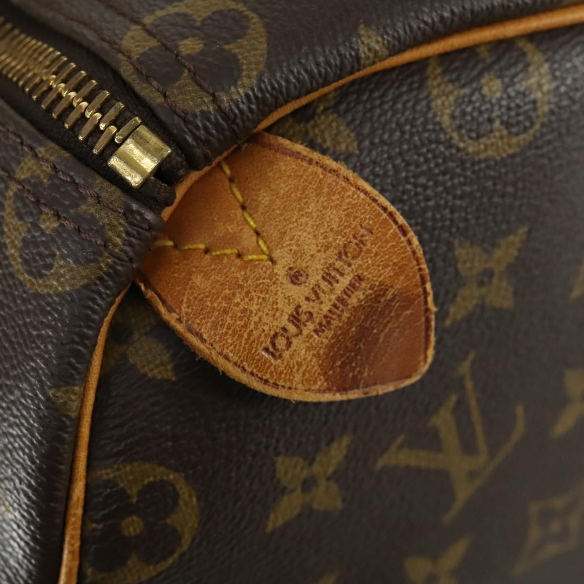 Louis Vuitton Keepall Bag Monogram Canvas, BROWN, CANVAS, Travel bag