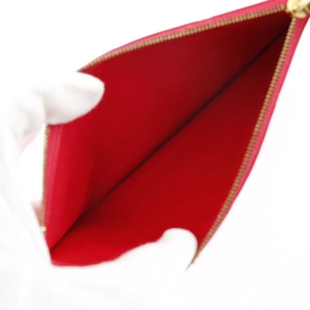 Louis Vuitton Felicie Pochette Monogram Vernis, PINK, PATENT_LEATHER, Shoulder bag