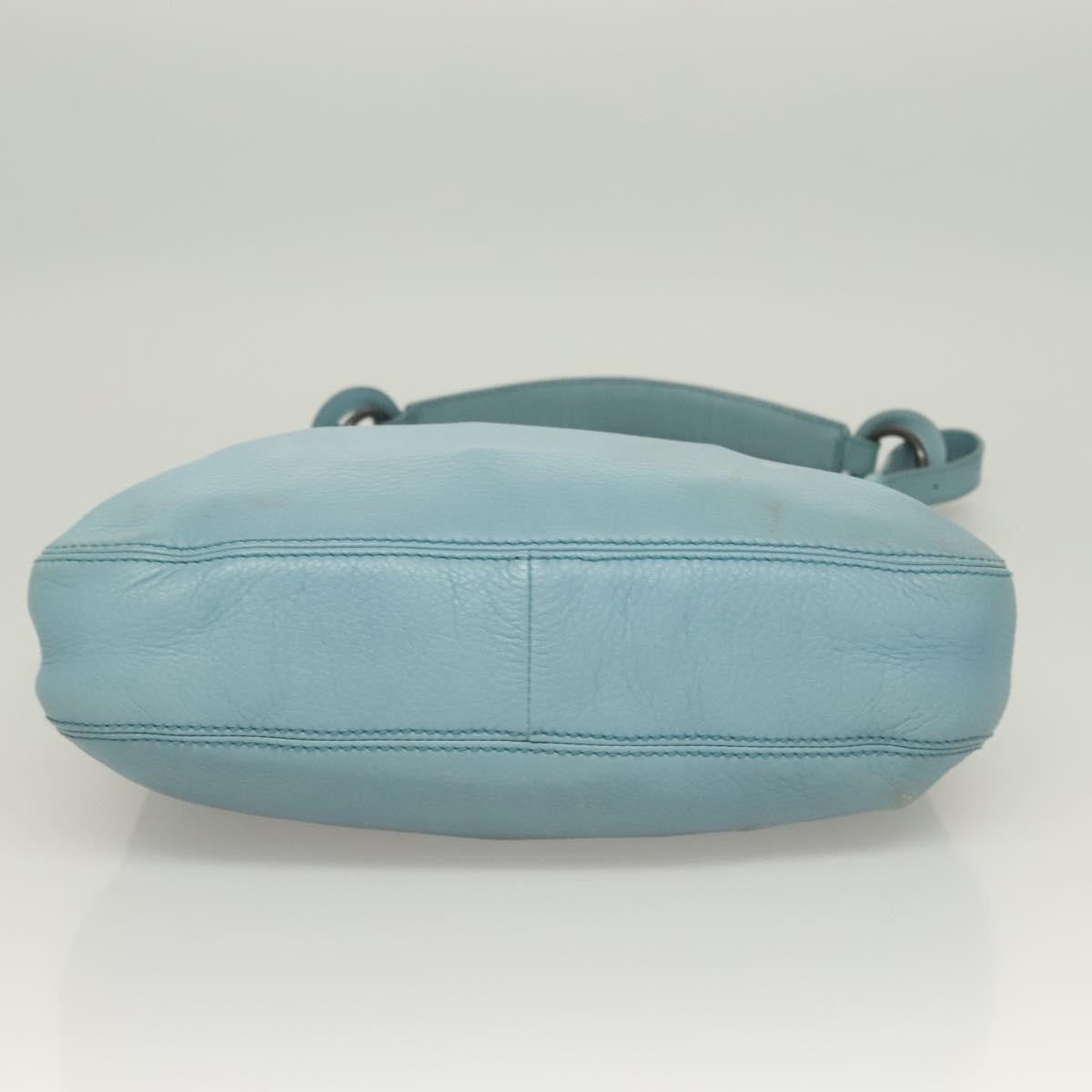 Bottega Veneta Shoulder Bag Leather, BLUE, LEATHER, Shoulder bag