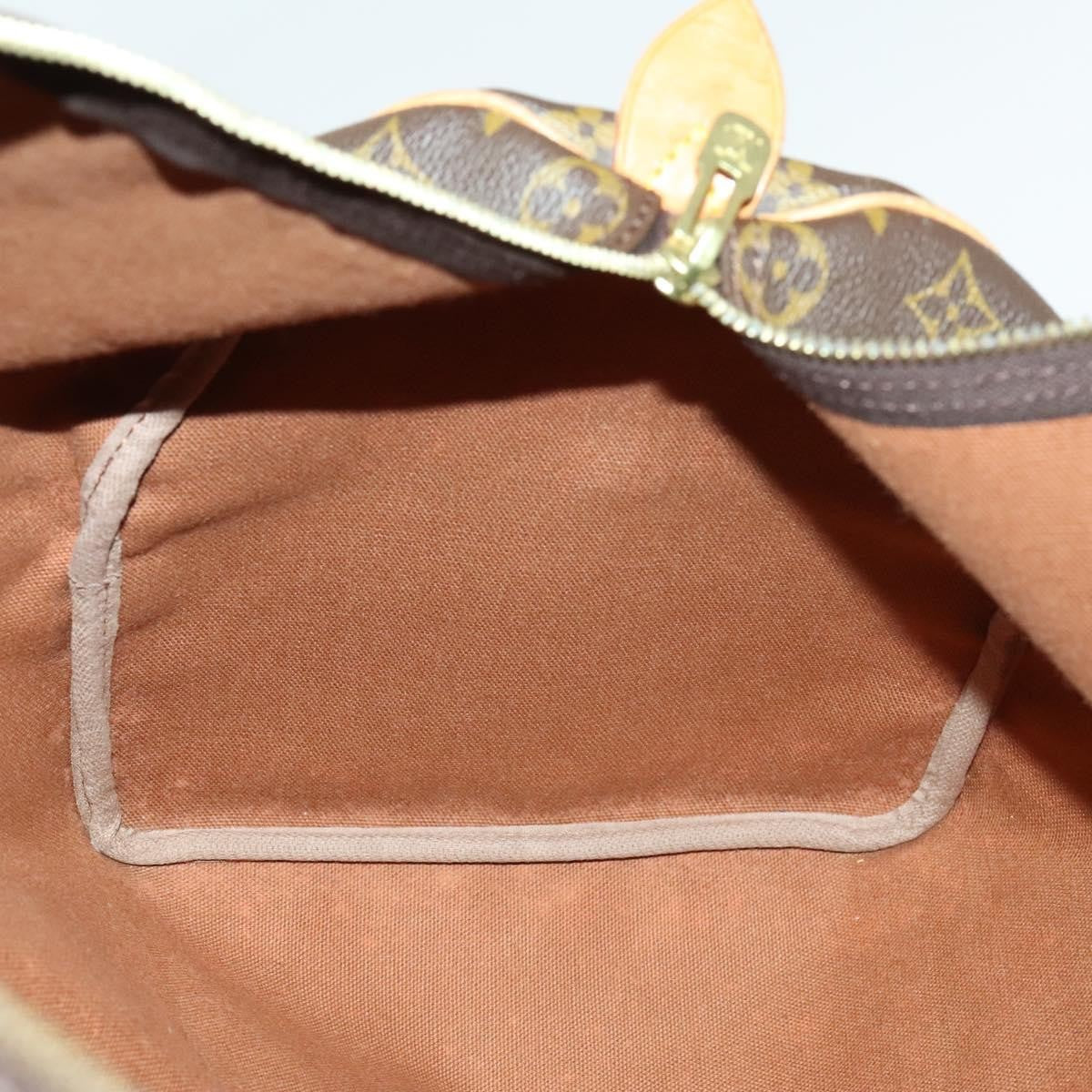 Louis Vuitton Keepall Bag Monogram Canvas, BROWN, CANVAS, Travel bag