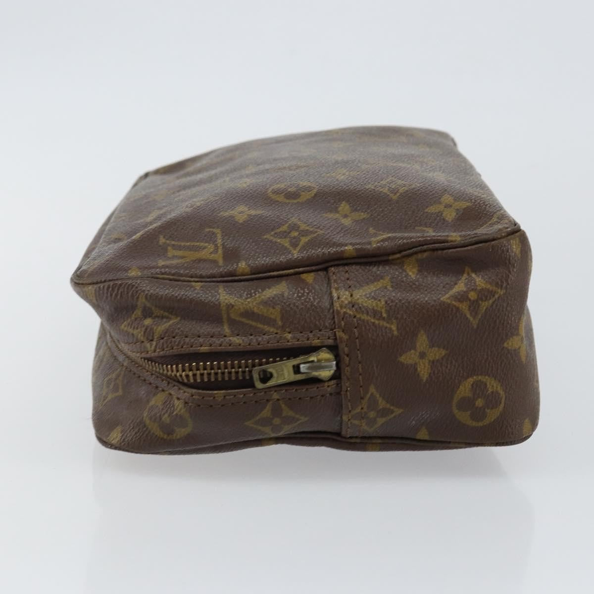 Louis Vuitton Trousse Toiletry Pouch Monogram Canvas, BROWN, CANVAS, Toiletry Case