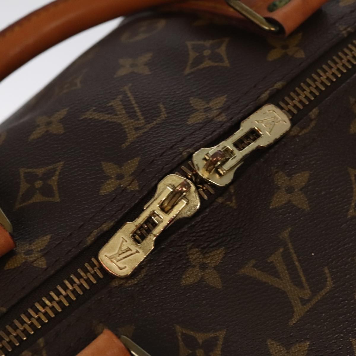 Louis Vuitton Keepall Bandouliere Bag Monogram Canvas, BROWN, CANVAS, Travel bag