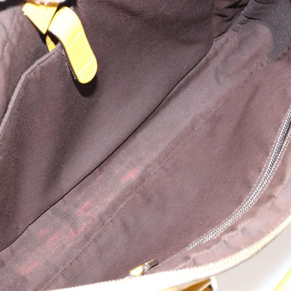 Gucci Diamante bright briefcase Leather, YELLOW, LEATHER, Briefcase