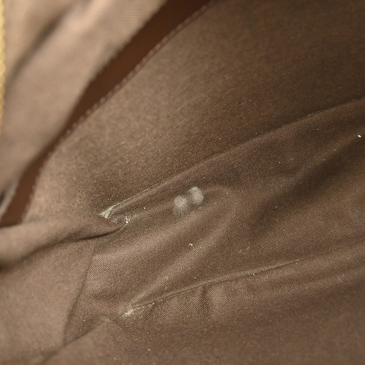 Louis Vuitton Naviglio Handbag Damier, BROWN, CANVAS, Shoulder bag