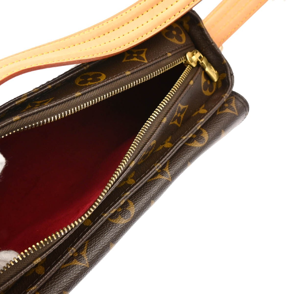 Louis Vuitton Viva Cite Handbag Monogram Canvas, BROWN, CANVAS, Handbag