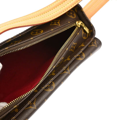Louis Vuitton Viva Cite Handbag Monogram Canvas, BROWN, CANVAS, Handbag