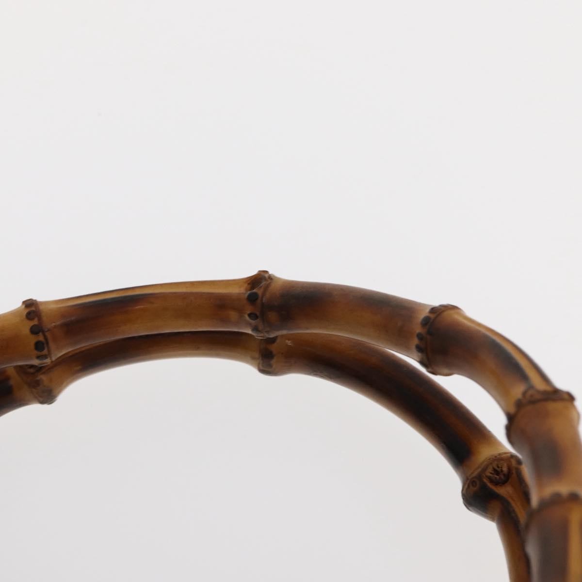 Gucci Bamboo tote bag Nylon, KHAKI, NYLON, Tote bag