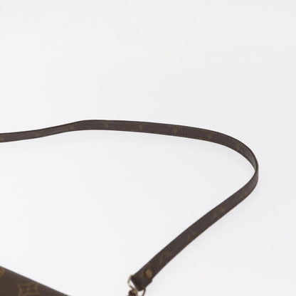 Louis Vuitton Double Rabat Handbag Monogram Canvas, BROWN, CANVAS, Shoulder bag