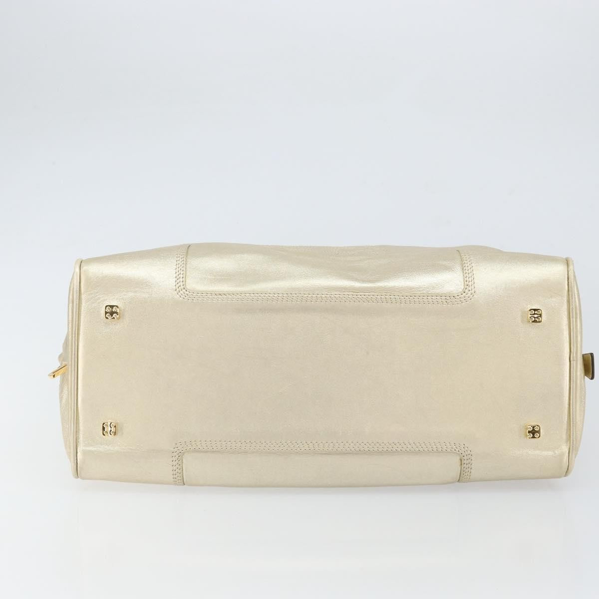 Loewe Amazona Bag Leather, GOLD, LEATHER, Handbag