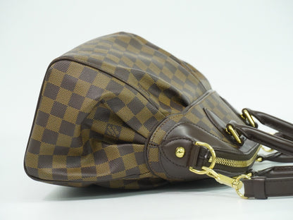 Louis Vuitton Trevi Handbag Damier, BROWN, CANVAS, Handbag