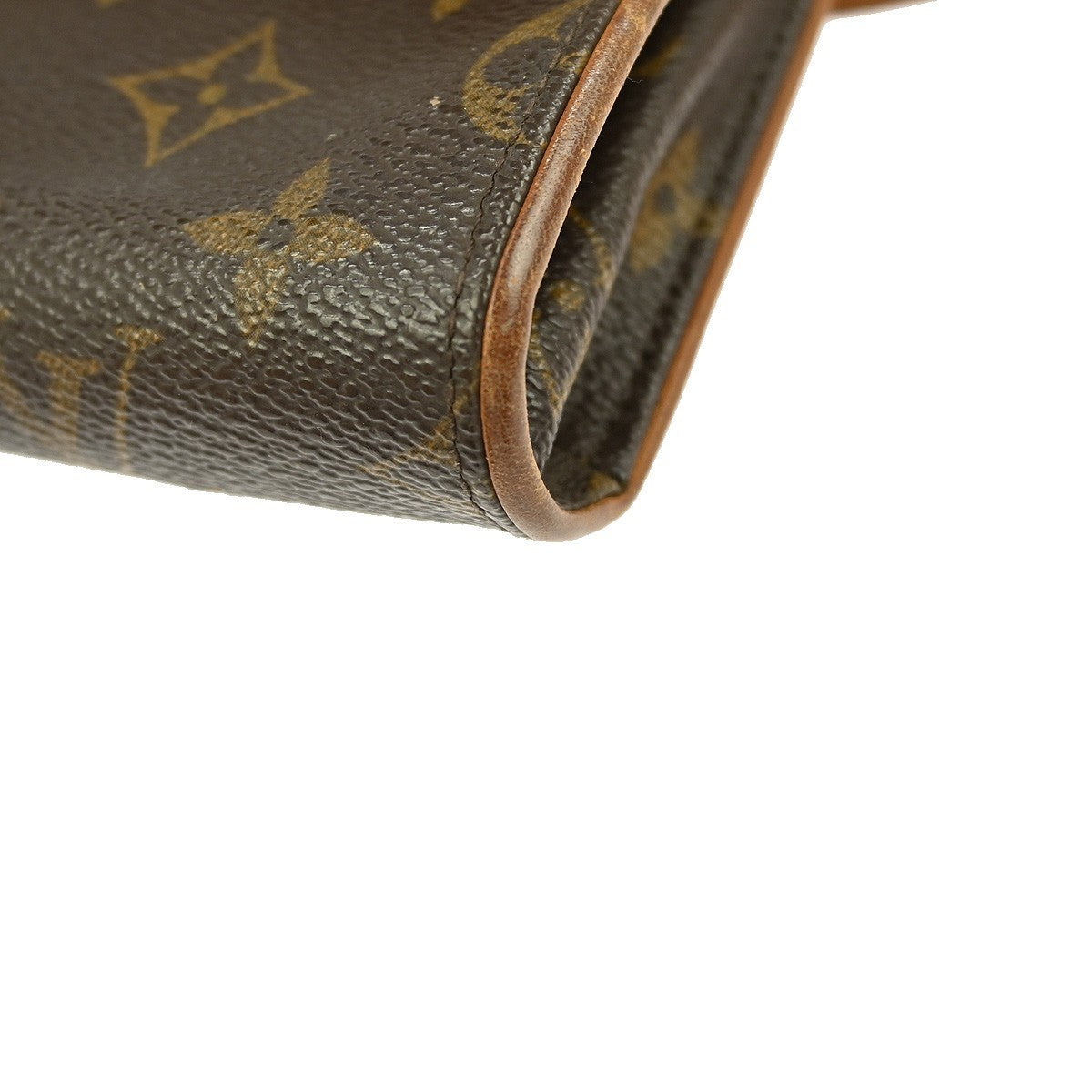 Louis Vuitton Florentine Waist Bag Monogram Canvas, BROWN, CANVAS, Clutche & pouche