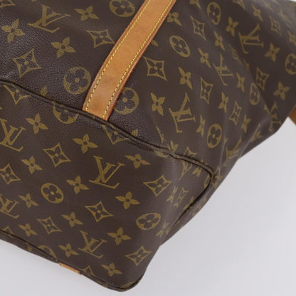 Louis Vuitton Shopping Sac Handbag Monogram Canvas, BROWN, CANVAS, Handbag