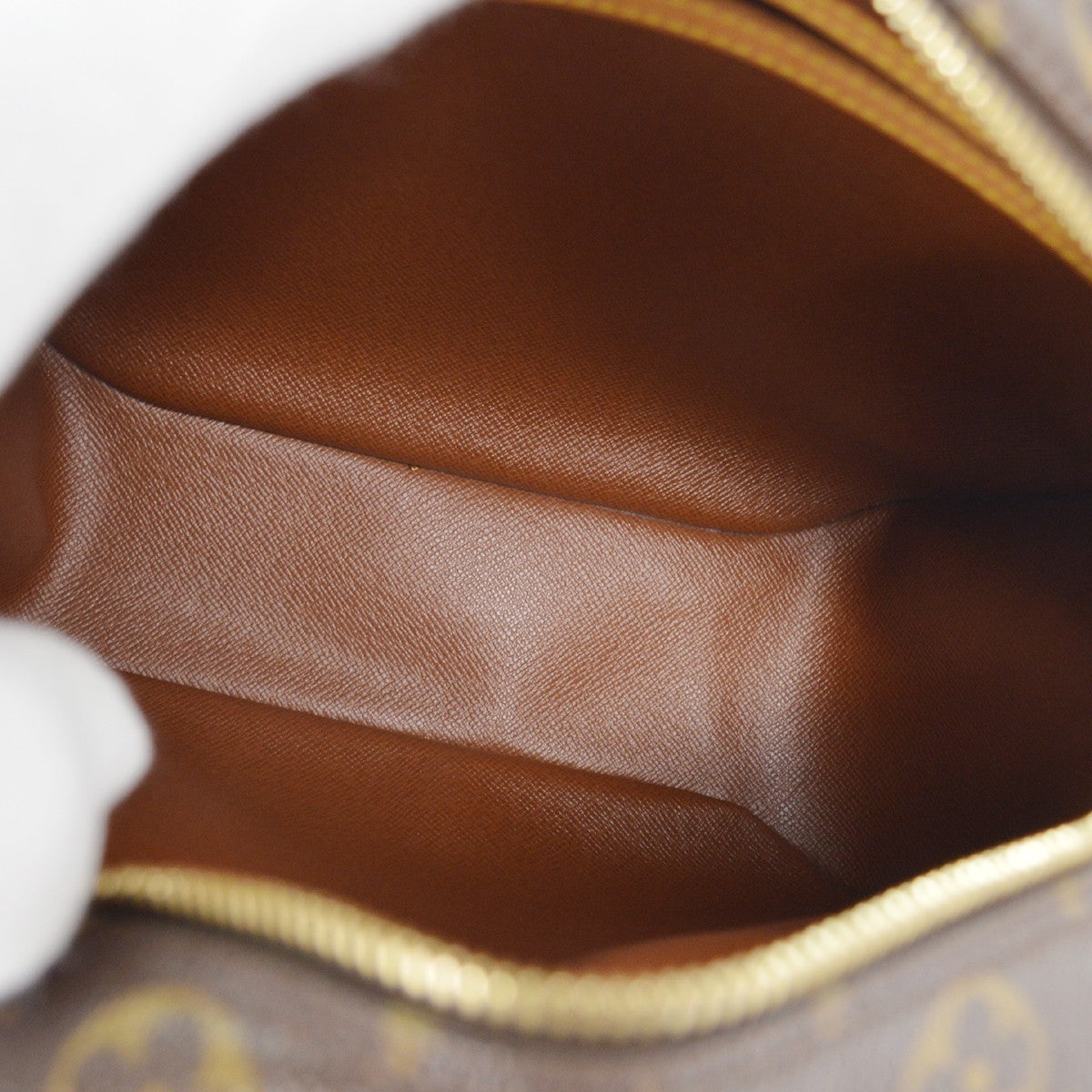 Louis Vuitton Blois Handbag Monogram Canvas, BROWN, CANVAS, Shoulder bag