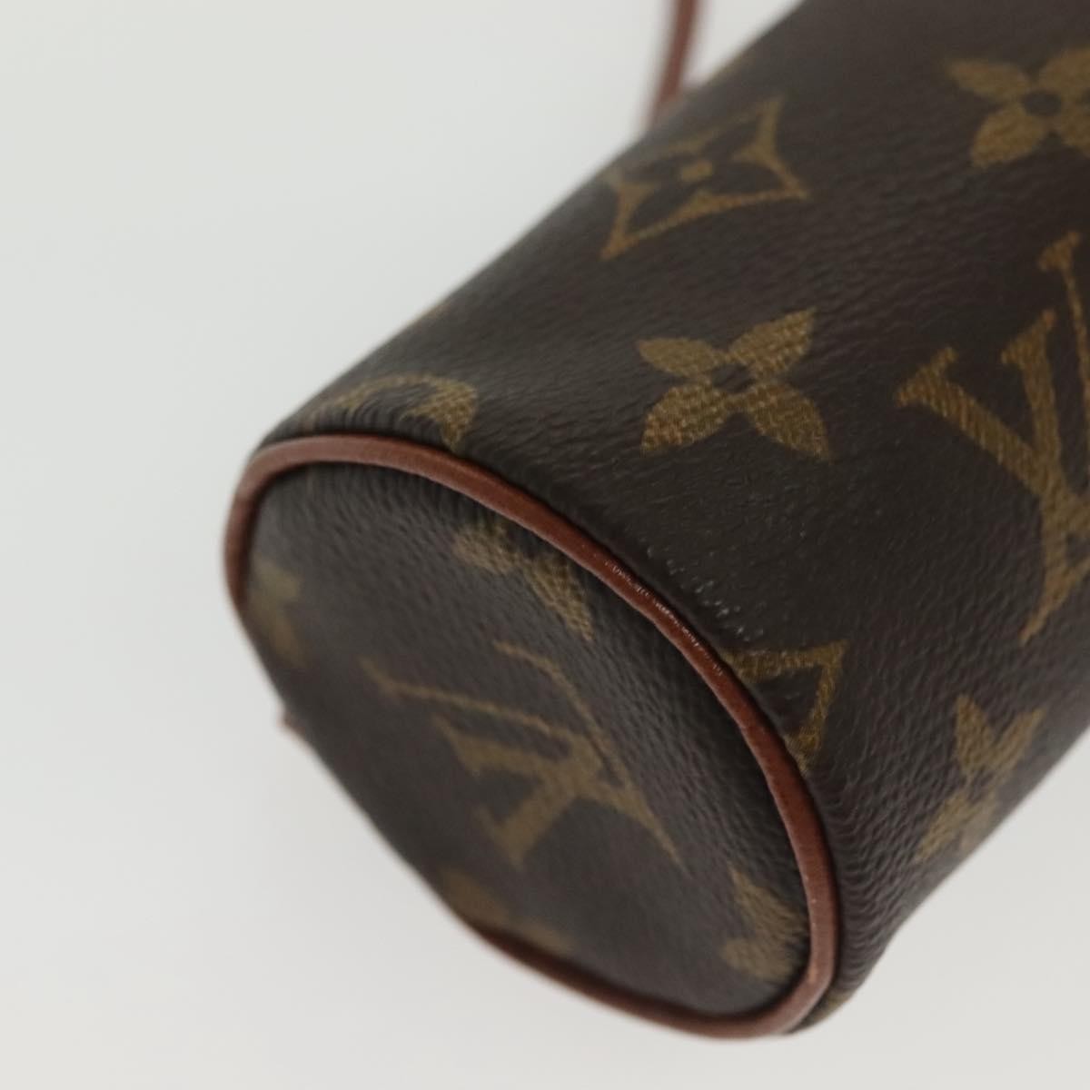Louis Vuitton Papillon Pochette Monogram Canvas, BROWN, CANVAS, Handbag
