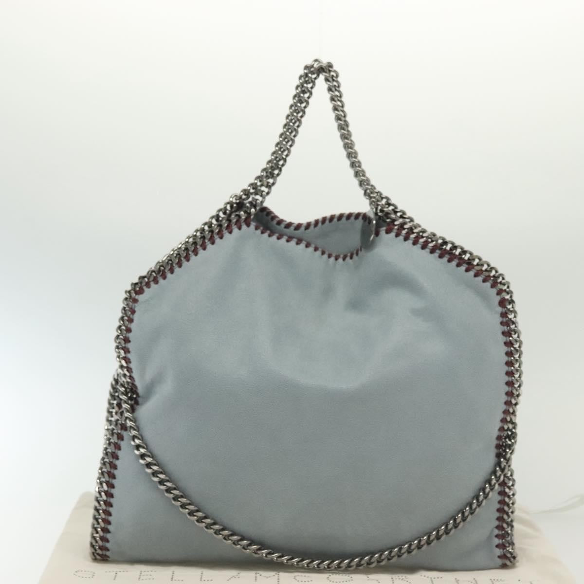 Stella McCartney Falabella Tote Suede, BLUE, SUEDE, Tote bag