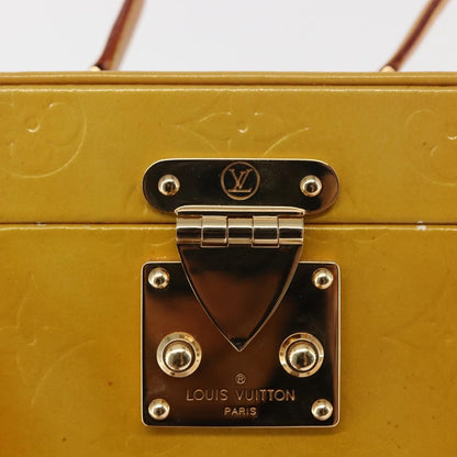 Louis Vuitton Bleecker Box Bag Monogram Vernis, BEIGE, PATENT_LEATHER, Clutche & pouche