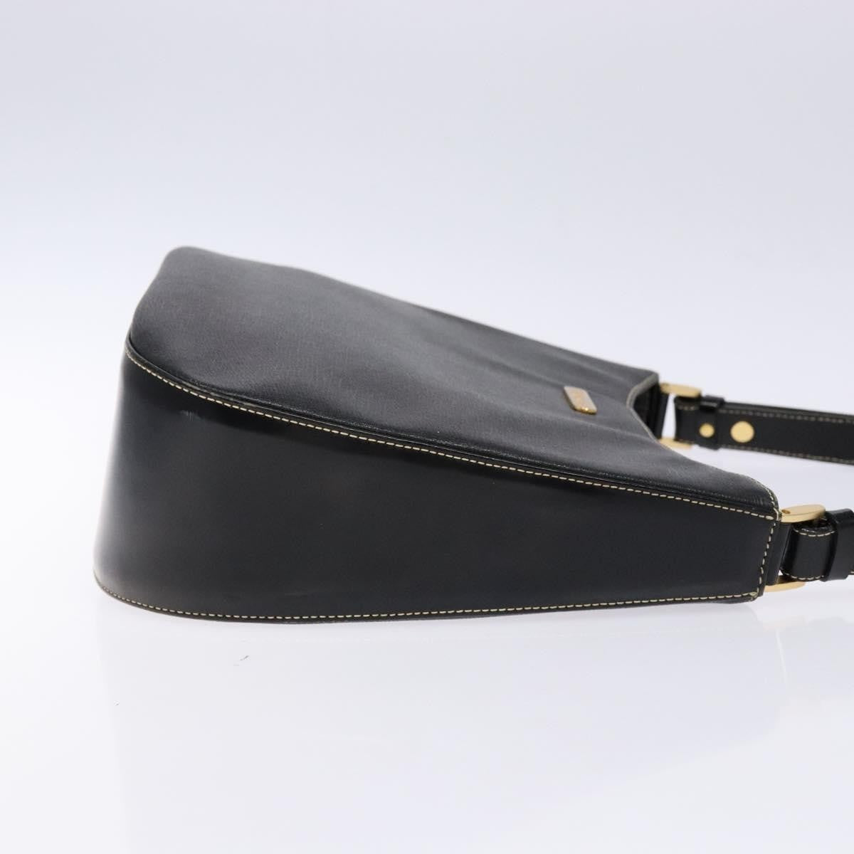 Burberry Shoulder Bag Leather, BLACK, LEATHER, Shoulder bag