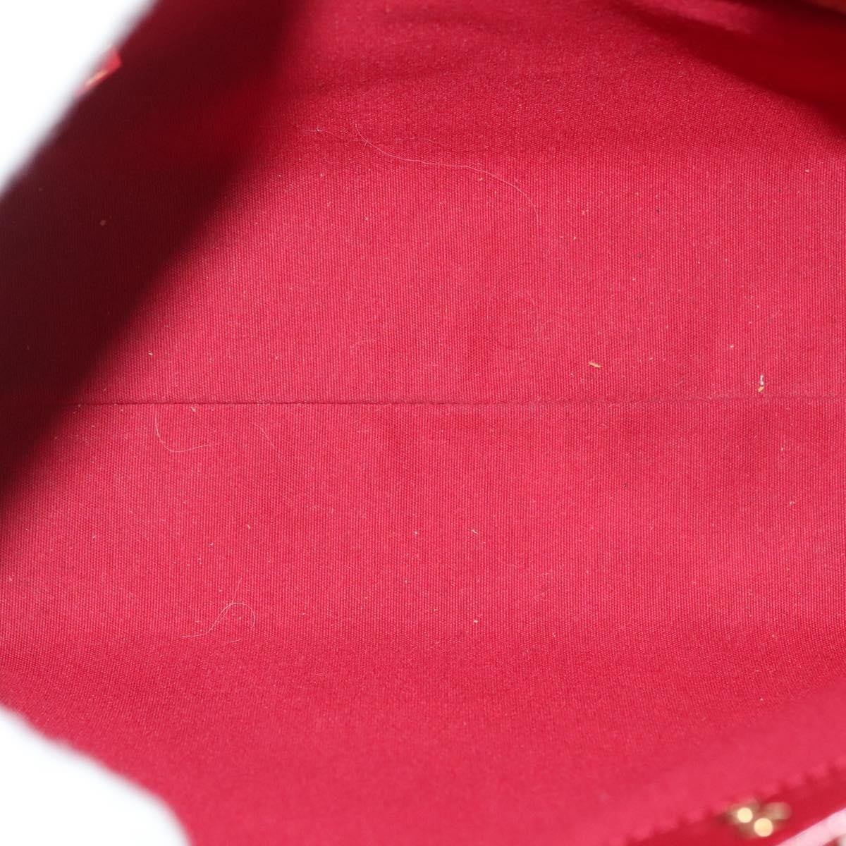 Louis Vuitton Reade Handbag Monogram Vernis, RED, PATENT_LEATHER, Handbag
