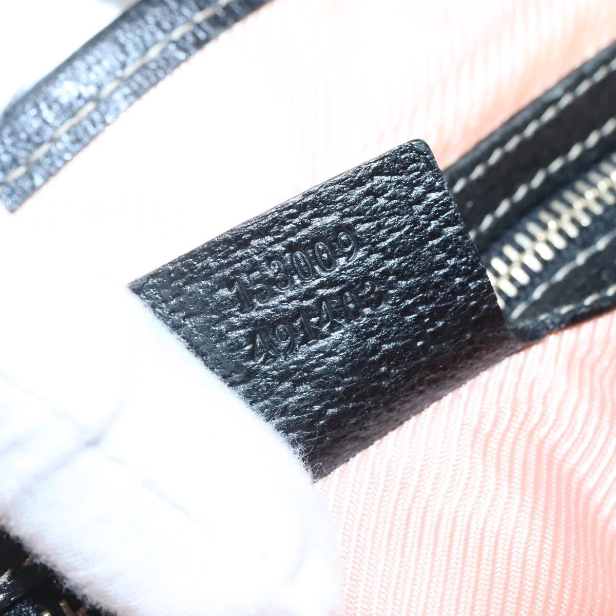 Gucci Charmy Tote Satin, BLACK, SATIN, Tote bag