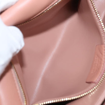 Salvatore Ferragamo Vara Soft Flap Bag Quilted Leather, PINK, LEATHER, Shoulder bag