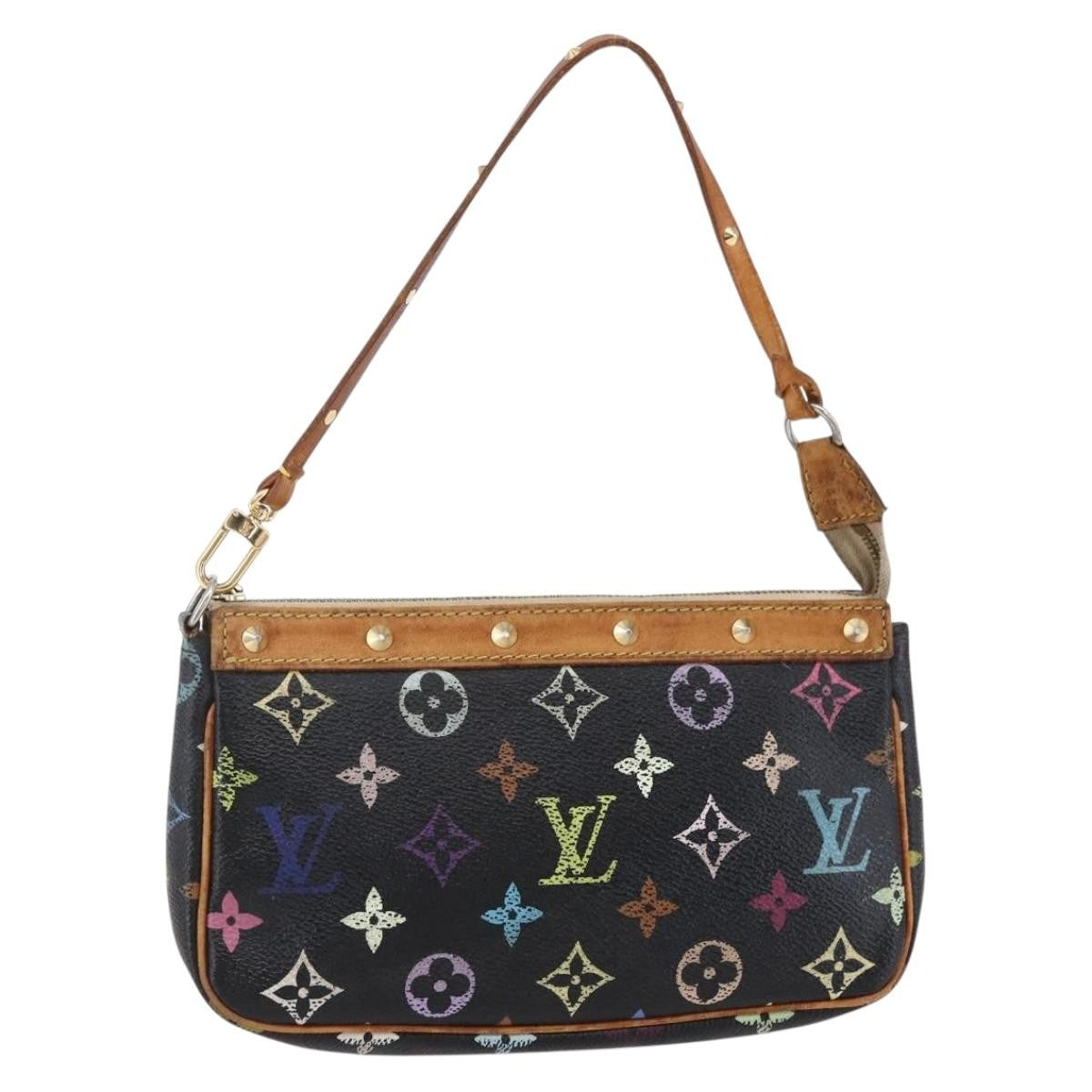 Louis Vuitton Pochette Accessoires Monogram Multicolor, MULTICOLOUR, CANVAS, Clutche & pouche