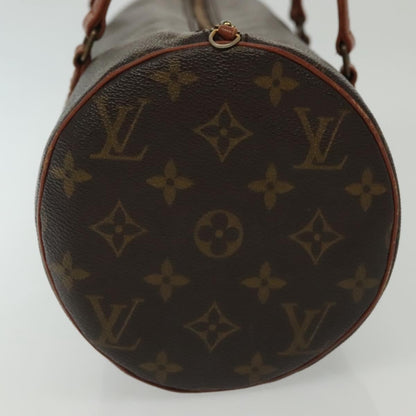 Louis Vuitton Papillon Handbag Monogram Canvas, BROWN, CANVAS, Handbag