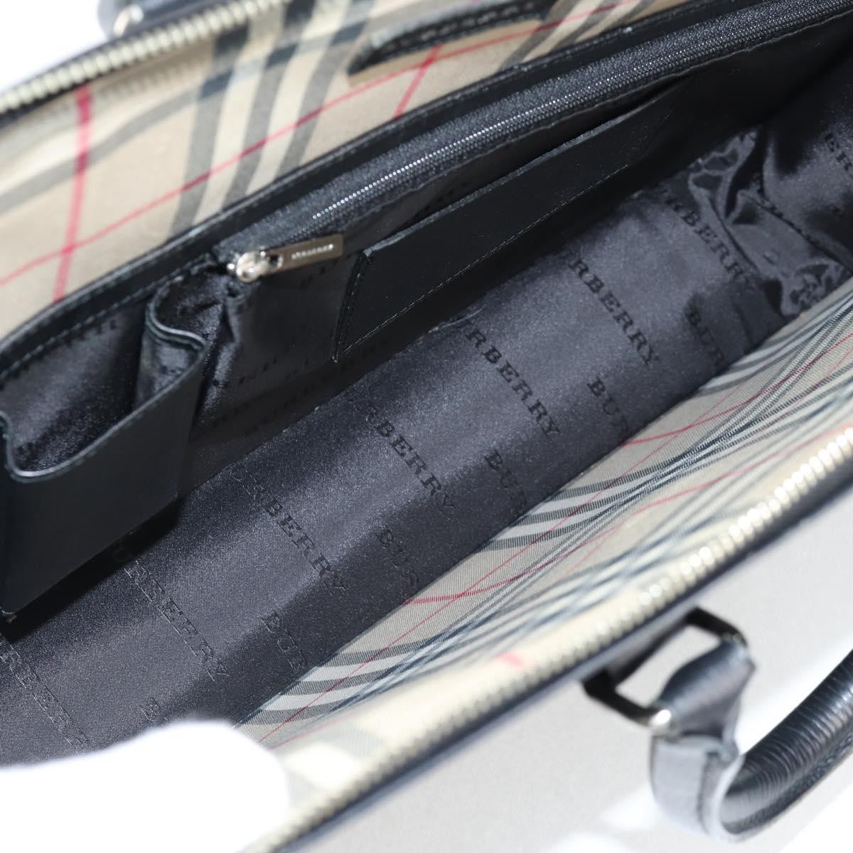 Burberry Briefcase Leather, BLACK, LEATHER, Briefcase