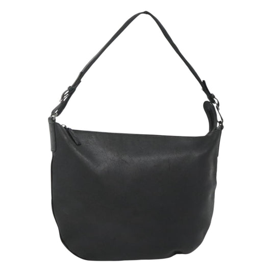 Gucci Vintage Shoulder Bag Leather, BLACK, LEATHER, Shoulder bag