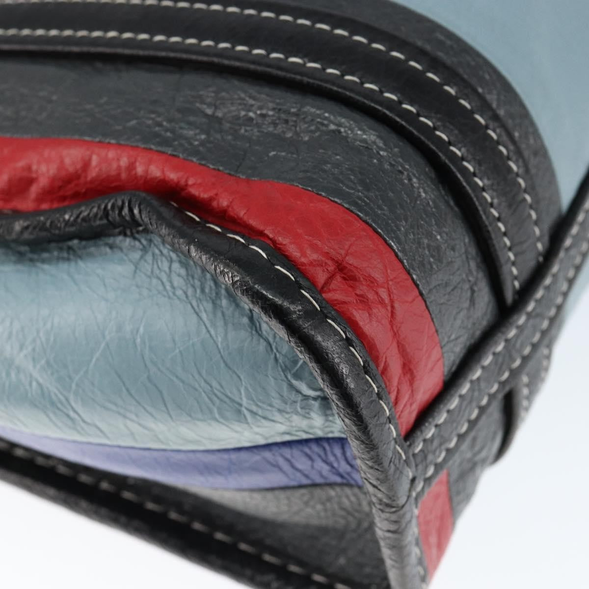 Balenciaga Bazar Convertible Tote Striped Leather, MULTICOLOUR, LEATHER, Tote bag