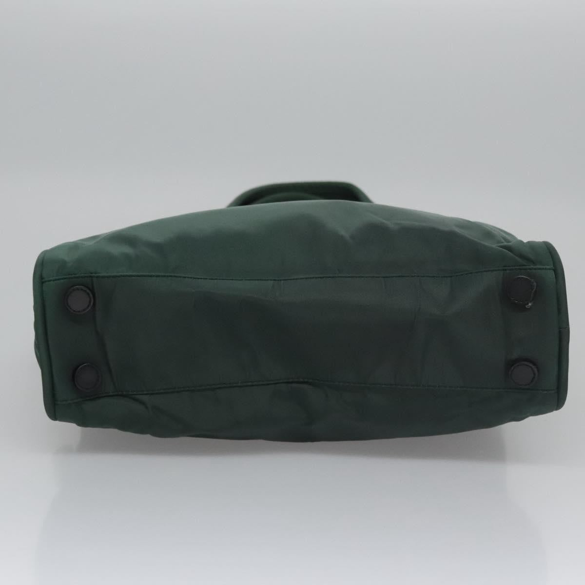 Prada Vintage Handbag Tessuto, GREEN, NYLON, Handbag