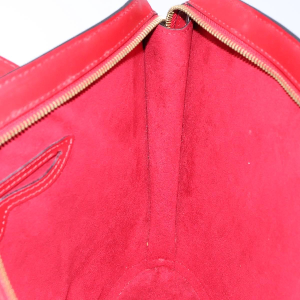 Louis Vuitton Saint Jacques Handbag Epi Leather, RED, LEATHER, Handbag
