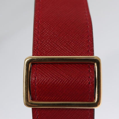 Gucci Bamboo 1947 Belt Bag Leather, RED, LEATHER, Clutche & pouche