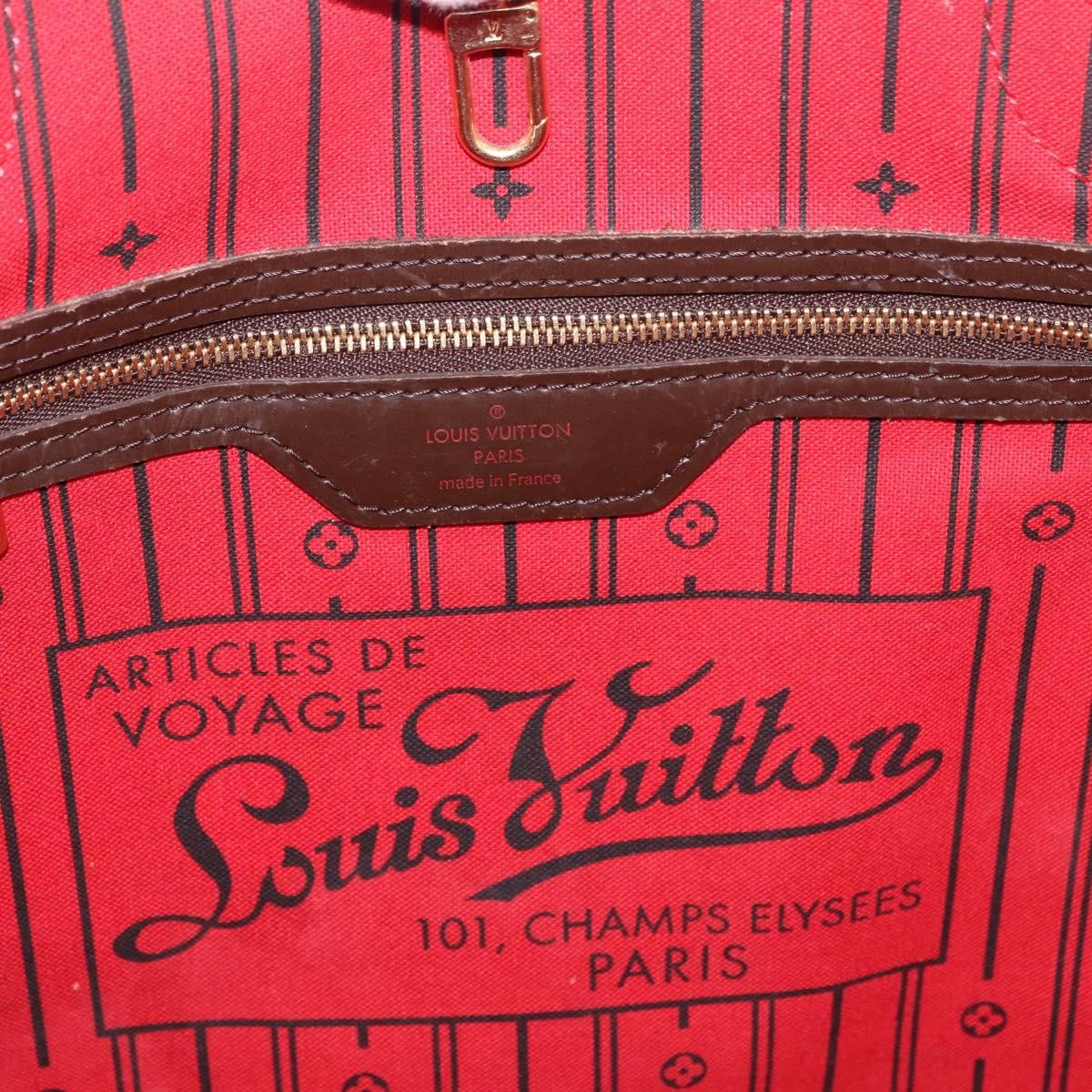 Louis Vuitton Hampstead Handbag Damier, Multicolour, Canvas, Handbag