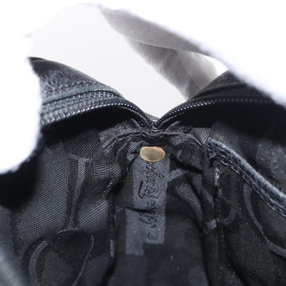 Salvatore Ferragamo Vala Shoulder Bag Leather, BLACK, LEATHER, Shoulder bag