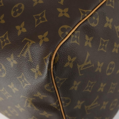 Louis Vuitton Keepall Bag Monogram Canvas, BROWN, CANVAS, Travel bag