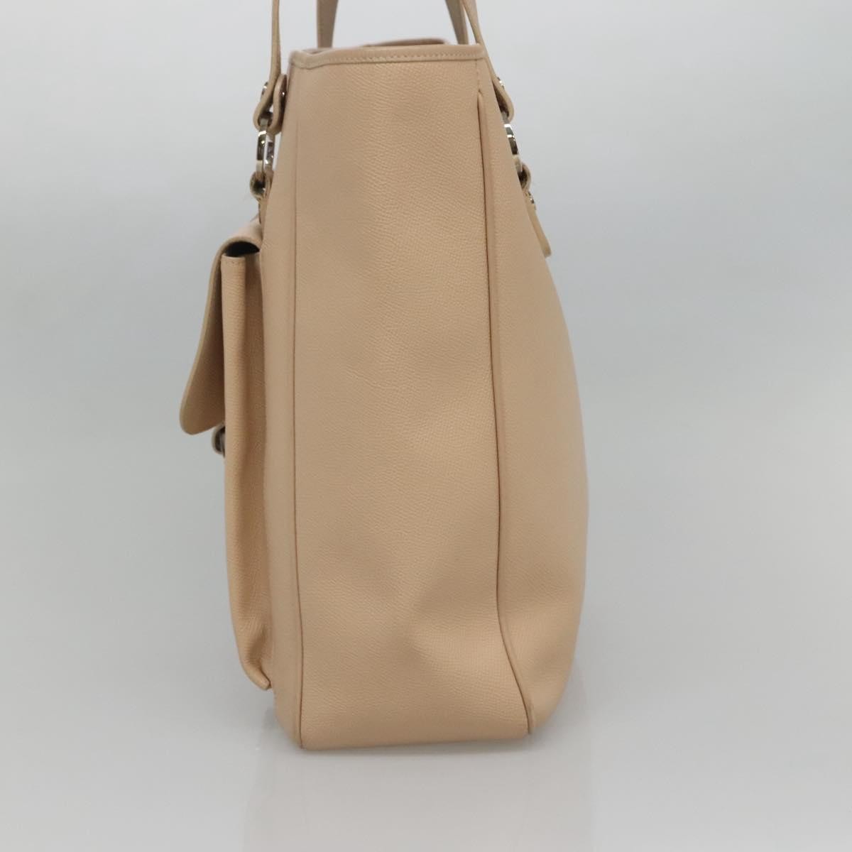 Bvlgari Tote bag Leather, BEIGE, LEATHER, Tote bag