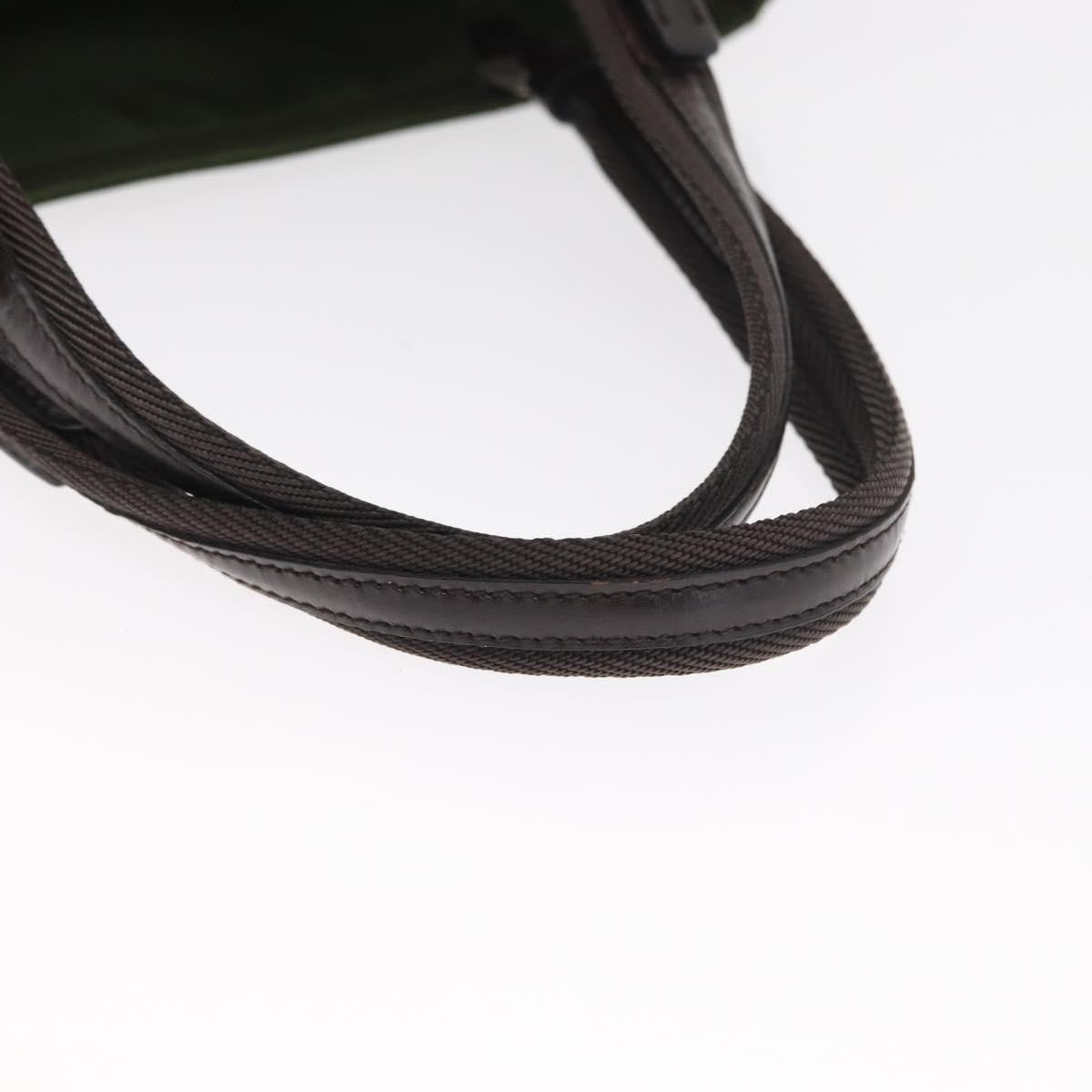 Prada Vintage Handbag Tessuto, KHAKI, NYLON, Handbag