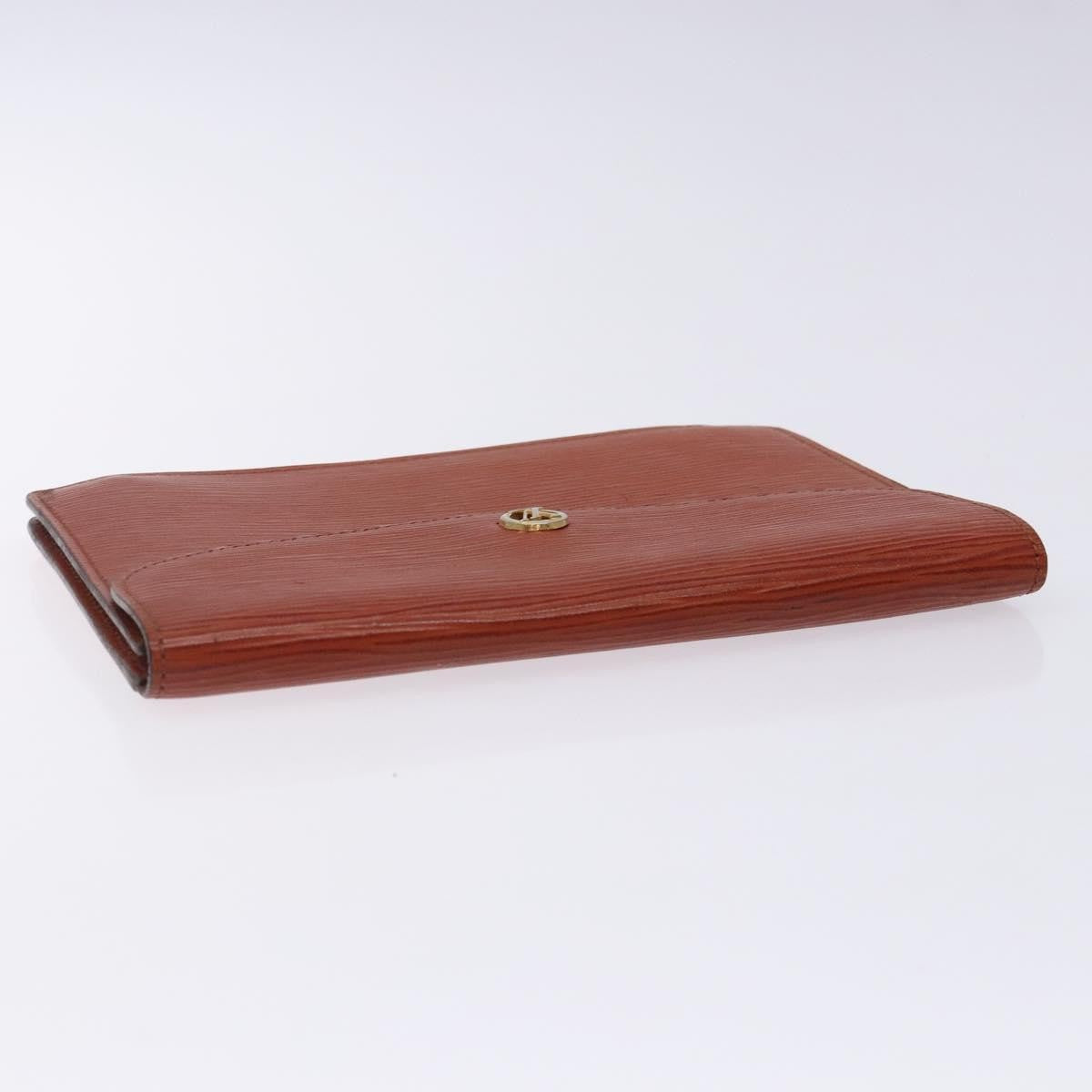 Louis Vuitton Vintage Montaigne Clutch Epi Leather, BROWN, LEATHER, Clutche & pouche