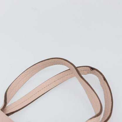 Salvatore Ferragamo Gancini Tote Leather, PINK, LEATHER, Tote bag